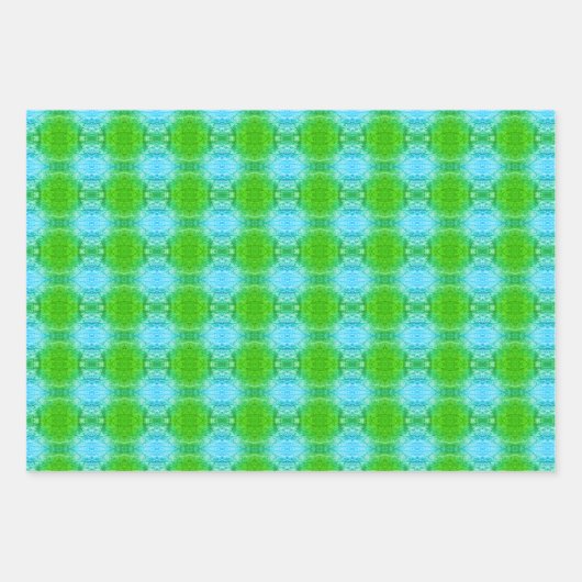 Helles Holiday Paper Geschenkwrap Geschenkpapier Set (Vorderseite 2)