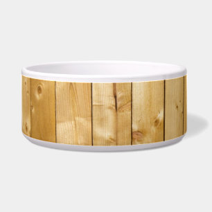 Helles Holz Hintergrund Napf