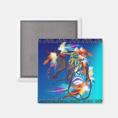 Helles Horse Magnet (Vorderseite/Rückseite)