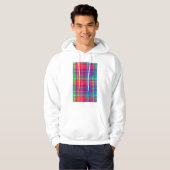 Helles kariertes hoodie (Vorne ganz)
