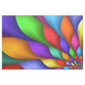 Helles klares psychedelisches gewundenes Gewebe Stoff (Fat Quarter (45,7 x 55,9 cm))