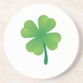 Helles Kleeblatt Saint Patrick Getränkeuntersetzer (Vorne)