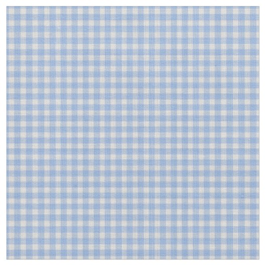 helles königsblaues Gingham-Karo Stoff (Nahaufnahme)