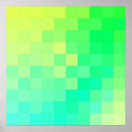 Helles, lebendiges Design Poster
