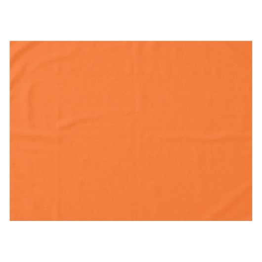 Helles, lebendiges Orange - Tablecloth Tischdecke (Vorderseite (Horizontal))