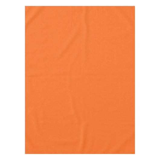 Helles, lebendiges Orange - Tablecloth Tischdecke (Vorderseite)