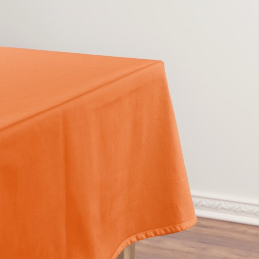 Helles, lebendiges Orange - Tablecloth Tischdecke (Beispiel)
