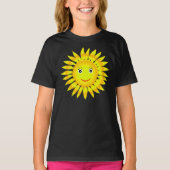 Helles, lebendiges Sunshine Summer T Shirt für Kin (Vorderseite)