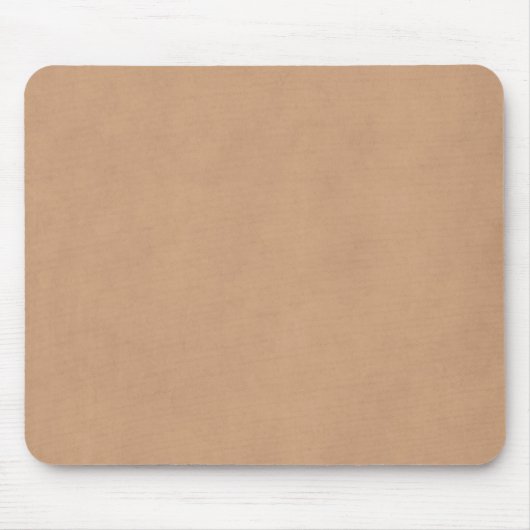 Helles ledernes Vintages Pergamentpapier Browns Mousepad (Vorne)