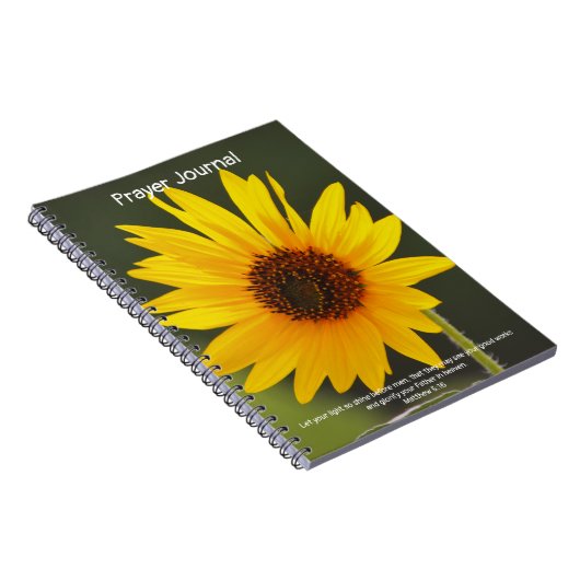 Helles, leuchtend blendendes Bibelgebäck Notizblock (Rechte Seite)