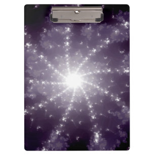 Helles Licht am Ende des Tunnels Klemmbrett