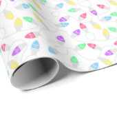 Helles Licht-Feiertags-Packpapier Geschenkpapier (Rolleneckpunkt)