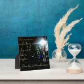 Helles Licht Gedenktafel Plaque Fotoplatte (InSitu)