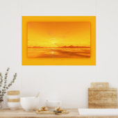 helles Licht Poster (Küche)