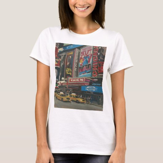Helles Licht-Times Square 2012 T-Shirt (Vorderseite)