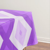 Helles lila Diamantmuster Tischdecke (Beispiel)