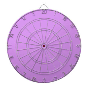 Helles Lila (einfarbig) Dartscheibe