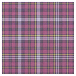 Helles lila Girly kariertes Stoff