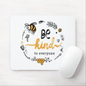 Helles Logo mit Bienenart Mousepad (Mit Mouse)