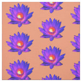 Helles Lotos-Blumen-Gewebe Stoff (Muster)