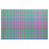 Helles magentarotes, grünes und blaues kariertes stoff (Fat Quarter (45,7 x 55,9 cm))