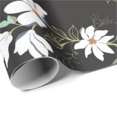 Helles Magnolia Nahtloses Muster Geschenkpapier (Rolleneckpunkt)