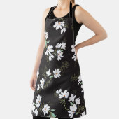 Helles Magnolia Nahtloses Muster Schürze (InSitu)