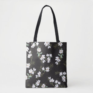 Helles Magnolia Nahtloses Muster Tasche