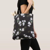 Helles Magnolia Nahtloses Muster Tasche (Von Nahem)