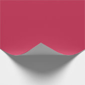 Helles Maroon (einfarbig) Geschenkpapier (Ecke)