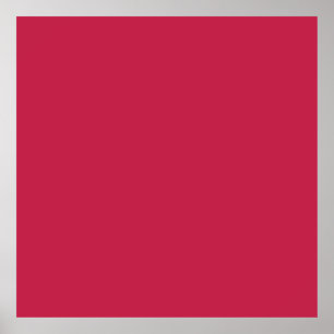 Helles Maroon (Vollfarbe) Poster