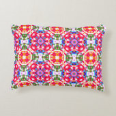 Helles Merry Traditionelles Weihnachtssternmuster Dekokissen (Rückseite)