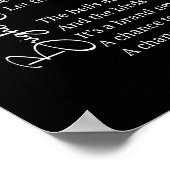 Helles Mit Augen Girl Inspiration Poster (Ecke)