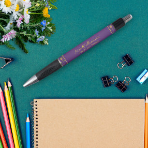 Helles, modernes Pen des Blumenlehrers Kugelschreiber