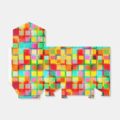 Helles Mosaik Geschenkschachtel (Ungefaltet)