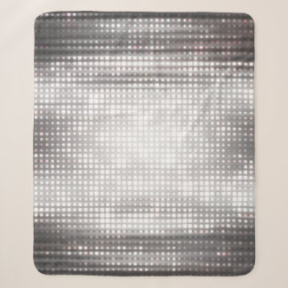 Helles Mosaik: Glossy Gray Abstrakt. Sherpadecke