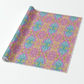 Helles Multicolor Abstract Design Geschenkpapier (Ungerollt)