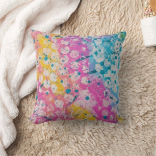 Helles Multicolor Abstract Design Kissen