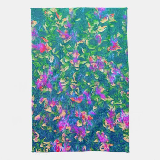 Helles Multicolor-Muster Geschirrtuch (Vertikal)