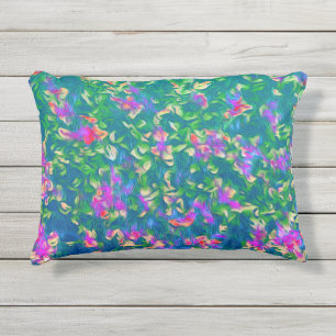 Helles Multicolor-Muster Kissen Für Draußen