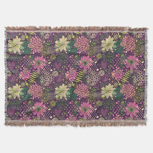 Helles Muster Decke (Vorderseite)