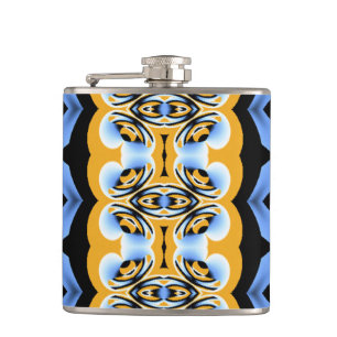 Helles Muster Flachmann