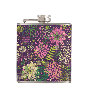 Helles Muster Flachmann