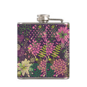 Helles Muster Flachmann (Rückseite)