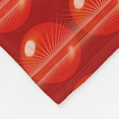 Helles Muster Fleecedecke (Ecke)