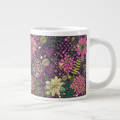 Helles Muster Jumbo-Tasse (Rechts)