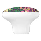 Helles Muster Keramikknauf (Seitenansicht)