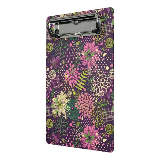 Helles Muster Mini Klemmbrett (Gewinkelt2)