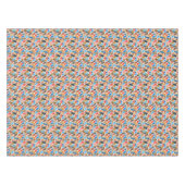 Helles Muster mit Vogelfedern Tischdecke (Vorderseite (Horizontal))