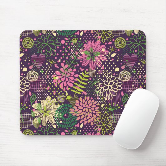 Helles Muster Mousepad (Mit Mouse)